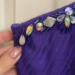 Deb Shops DEB Purple Prom Dress Photo 4