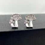 Woodland Mushroom Stud Earrings New Photo 0