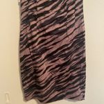 French Connection  Purple Zebra Striped Tank Dress Photo 2