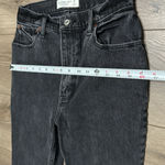 Abercrombie & Fitch 70's Flare Ultra High Rise Black Stretch Jeans Size 26 Photo 6