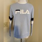 FILA Vintage Baby Blue Sweatshirt Photo 3