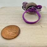 Handmade Halloween Tombstone Ring Size 7 Gray Photo 7
