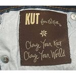 Kut From The Kloth Kut‎ from the Kloth Denim Jeans Mid Rise Slim Fit Dark Wash Blue Women's Size 6 Photo 7