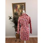 No Boundaries  Vintage Juniors L Pea Coat Duster Long Sleeve Belted Open Button Photo 3