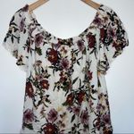 Charlotte Russe  - white floral off the shoulder top Photo 5