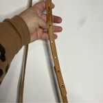 Noonday Collection Adwa fold over crossbody clutch bag small size‎ Tan Photo 9