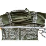 Anthropologie KONRAD & joseph Peasant Skirted Puff Sleeve 11 Hook & Eye Clasps Blouse Photo 5