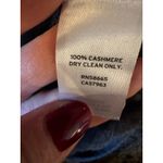 Nordstrom 100% Cashmere Ribbed V-Neck Midi Dress - M Photo 4