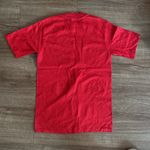 VTG Single Stitch 80s 90s Christmas Puff Paint Retro Santa Claus Small T Shirt Red Photo 6