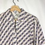 Leon Levin Purple Printed Short Sleeve Golf Polo L Size L Photo 2