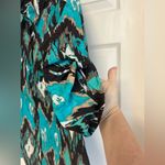 Signature by Larry Levine Sz XL Button Up Shirt Southwest Western Cowgirl Rodeo Green Photo 2