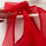 Impeccable Pig Red Bodysuit  Photo 1