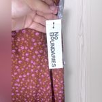 No Boundaries NWT  Women’s Ditsy Floral Long Slit Maxi Dress Photo 7