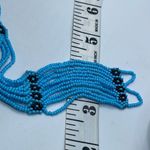 Artisan  made seed beaded layered bracelet. Photo 4