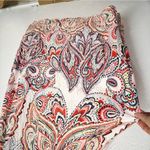 Honolulu Wahine Paisley Floral Maxi Dress Womens S Boho Hawaiian Beachy Casual White Photo 1