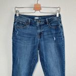 Old Navy Womens Dark Wash Curvy Skinny Jeans Womens Size 2 Short mid rise Photo 5
