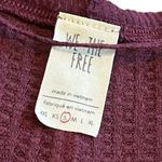 We The Free  People Catalina High Low Thermal Long Sleeve Shirt Top Size Small Photo 11