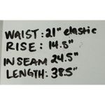 Dressbarn Women's Green Elastic Waist Polyester/Cotton Blend Pants, 20W Photo 5