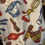 Kitchen Utensils Pattern Themed Pants Size L Photo 1