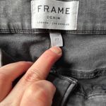 frame denim Frame Le Nouveau Split-Hem Straight Jeans in Woodland gray wash Photo 6