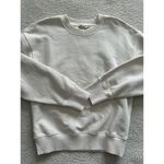 Madewell  The McCarren Midweight Crewneck Sweatshirt Parchment Women Size XXS Photo 6
