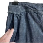 J.Jill  Women Jeans 8 Blue Straight Leg Zipper‎ Button Closure Stretch Denim Photo 7