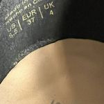 Market & Spruce animal print ankle Boots  6.5 bootie Block Heel Black Beige Snake Photo 11