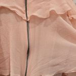 Alice + Olivia  Ruffle Cold Shoulder Mini Dress Size 2 Photo 6