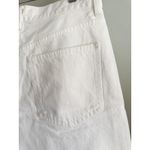 Madewell  | NWT The 1997 Denim Bermuda Short in Pure White | Sz 27 Photo 8