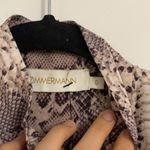 Zimmermann  bow snake-print crepe de chine midi shirt dress Photo 9