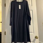 Eileen Fisher NEW Long Sleeve Jersey Shift Dress Crewneck Size 3X Photo 5