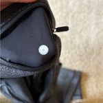 Lululemon  Black Shimmer leggings | Size: 6 Photo 3