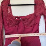 House Of CB  'Perdi' Berry Satin Maxi Dress with Corset NWOT size S A-C.‎ $329 Photo 10