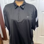 Nike Womens XL Short Sleeve Half ZIP Polo Photo 0