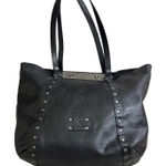 Patricia Nash Benvenuto leather XL tote bag Genuine leather silver hardware Photo 0