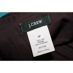 J.Crew Womens Sophia 96455 Brown Silk Chiffon Pull On Zip Up Midi Dress Size 0P Photo 2