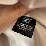 Lafayette 148  Black Striped Sheer Short Sleeve Dress with Slip XS Photo 4