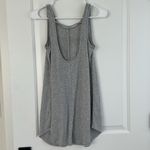 Awake Aloha Graphic Swim Cover Up Heather Gray XS Sleeveless Top Hawaii Urban Photo 3