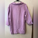In The Wash XL 100% Linen Lilac Pullover Tunic Top Coastal Grandma Cottagecore Purple Photo 2