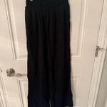 Aerie  Wide-Leg Black linen pants  Photo 0