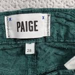 Paige Verdugo Ultra Skinny Jeans Size 28 in Dark Green EUC Photo 2