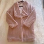 Purple Snow Pink Fuzzy Coat Photo 0