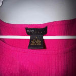 Grace Elements  Hot‎ Pink Tank Top stretchy size Large Barbie silk blend Photo 2