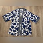 CAbi  Blue and White Floral Kimono 💙🤍 Photo 2