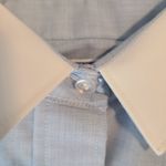 Vintage McDonald's Women's Uniform Button Down Shirt By Stan Herman 1983 Size 4 Blue Photo 3