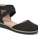 SOUL Naturalizer Size 8 Black Intro Ankle Strap Slip On Sandal Photo 0