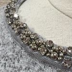 Jennifer Lopez Grey Heather Swing Top with Rhinestones Size Small Photo 2