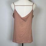 CUYANA 100% Organic Pima Cotton Camisole Relaxed Fit V Photo 3