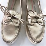Two By Vince Camuto Gold Boat Shoes Loafers Size 8.5 Photo 5