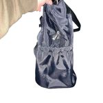 Tumi Black Shoulder Diaper Bag Nylon Pockets Large Full Zip Double Handles Women Photo 2